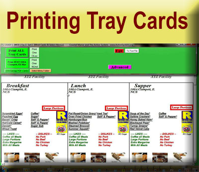 Click for Printing Tray Cards Video